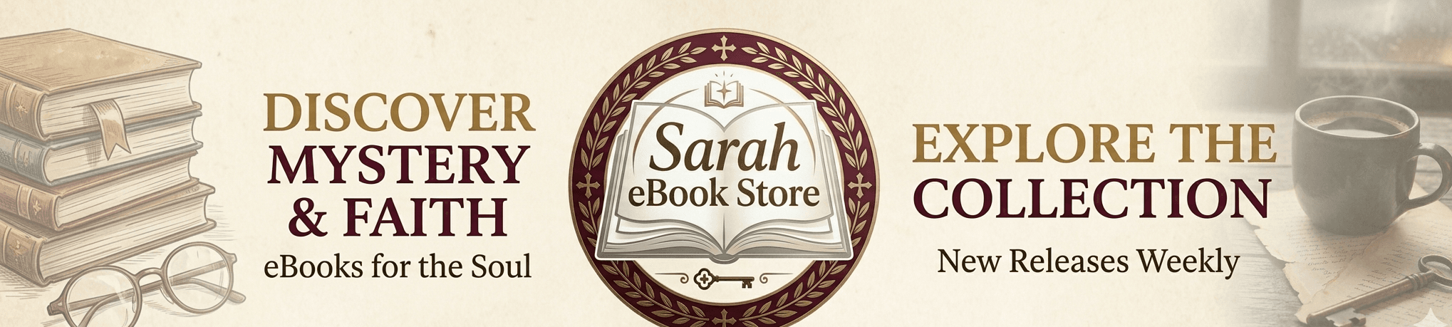 Sarah eBook store store banner