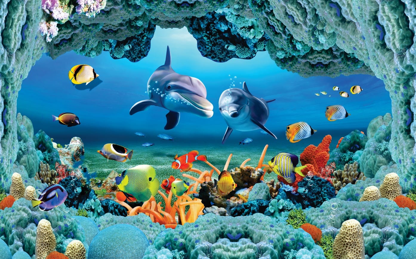 Sea Animals Kids Room Wall Decor