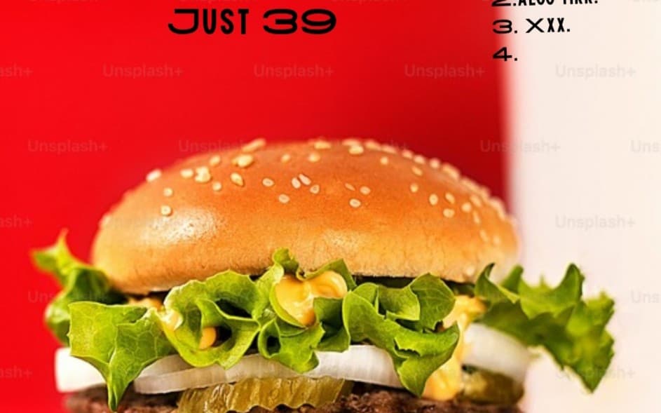 Burger menu