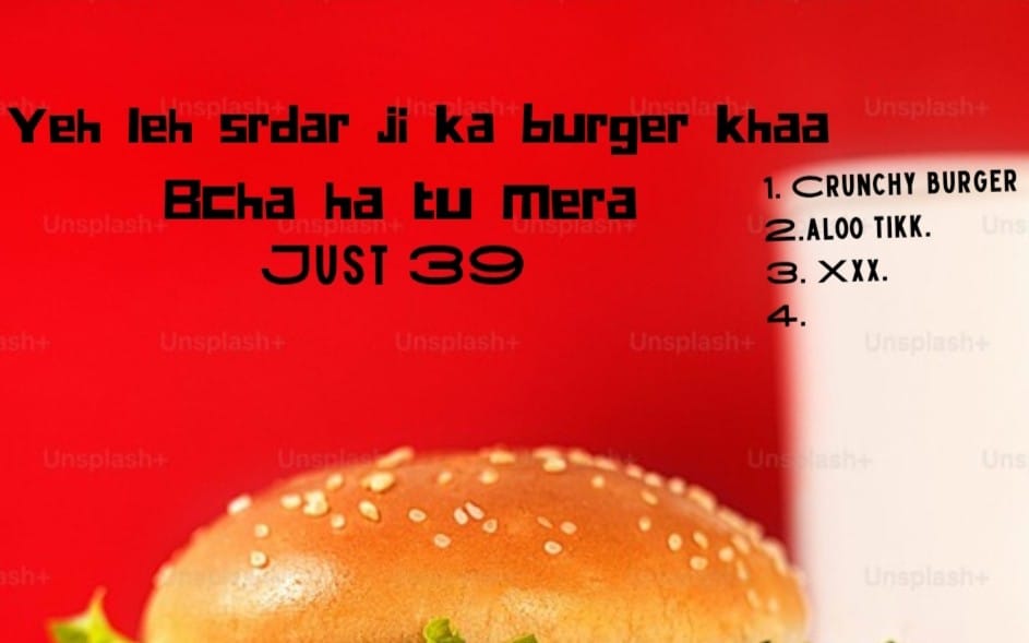 Burger menu