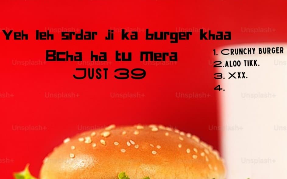 Burger menu