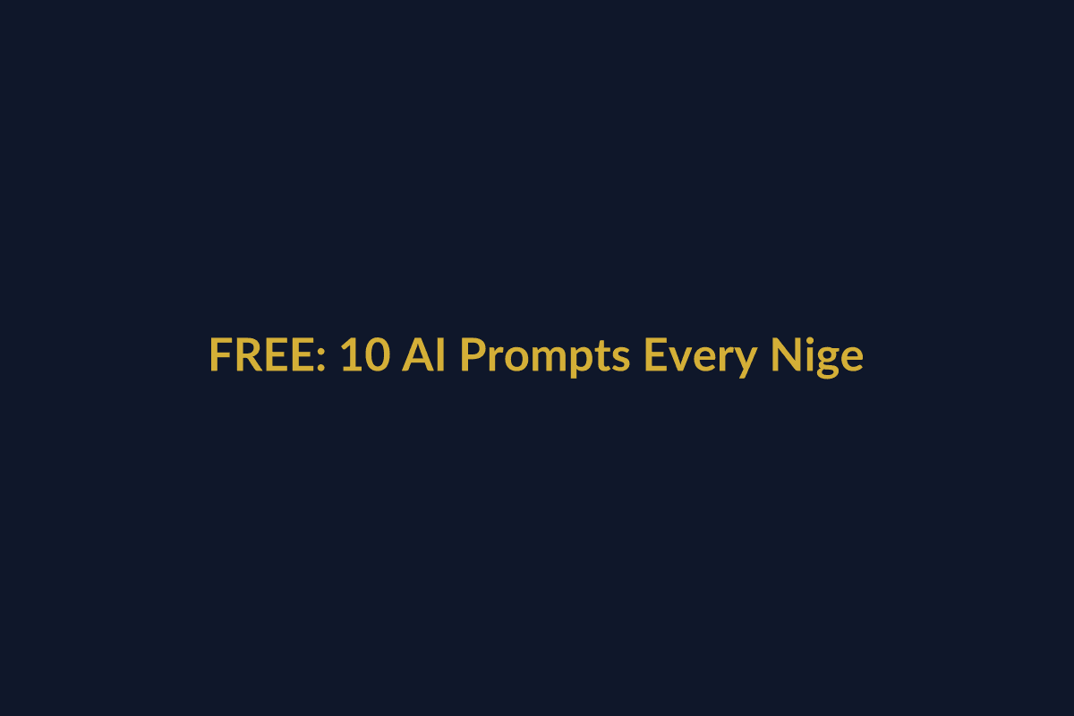 FREE: 10 AI Prompts Every Nigerian Business Owner Needs