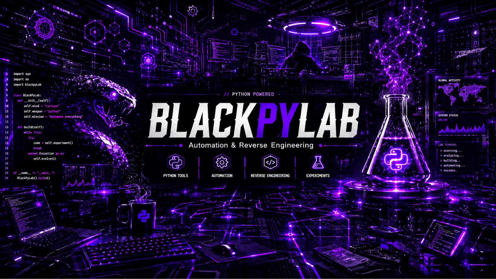 BlackPyLab store banner