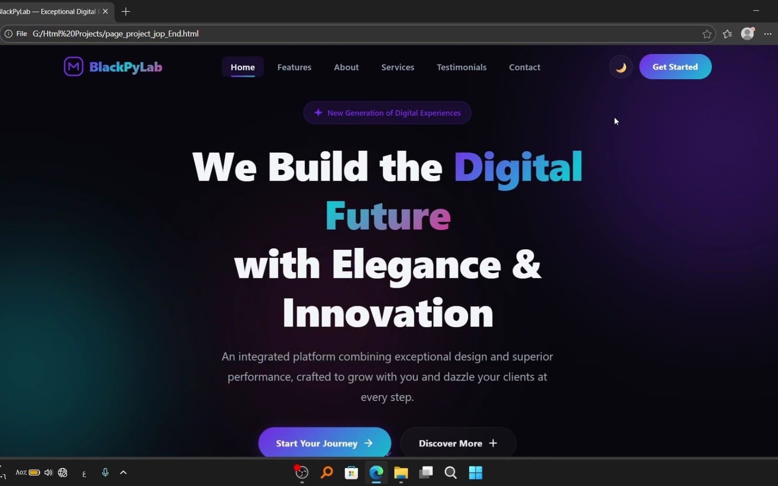 NOVA – Премиум-цифровой опыт HTML-шаблон