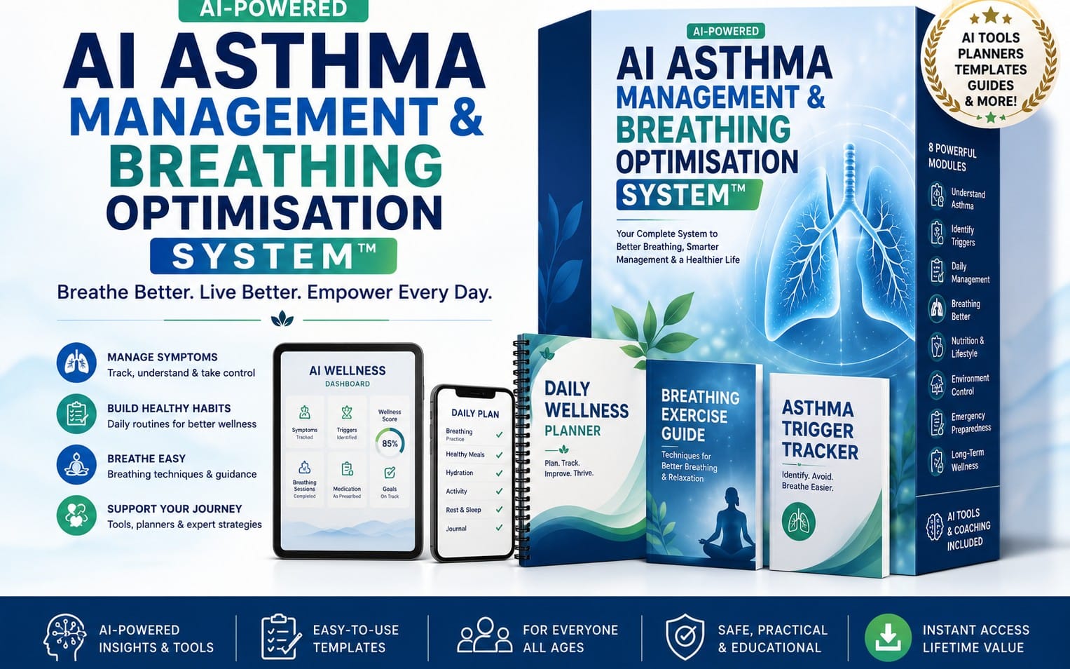 AI Asthma Management & Breathing Optimisation System™: