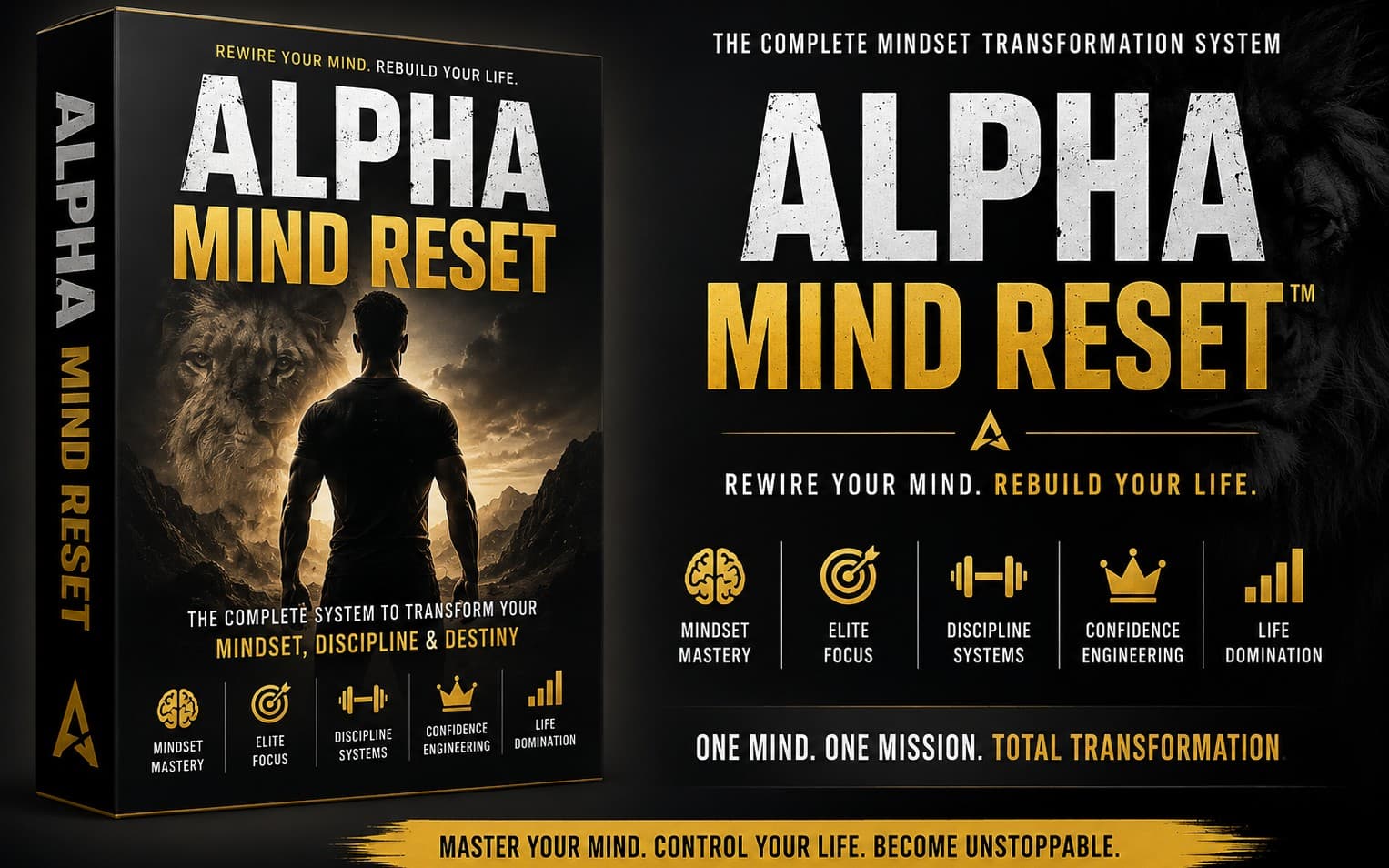 ALPHA MIND RESET™ The AI Confidence, Discipline & Mental Toughness System For Men