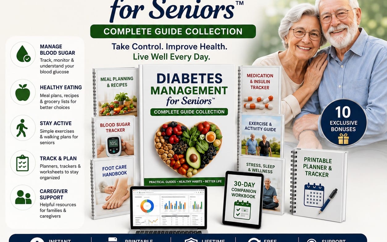 Diabetes Management for Seniors™: The Complete Step-by-Step System for Healthier Living