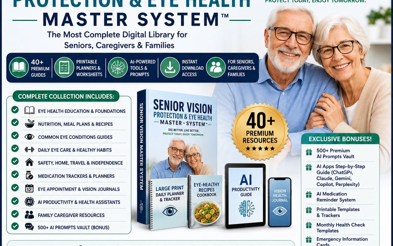 Senior Vision Protection & Eye Health Master System™: