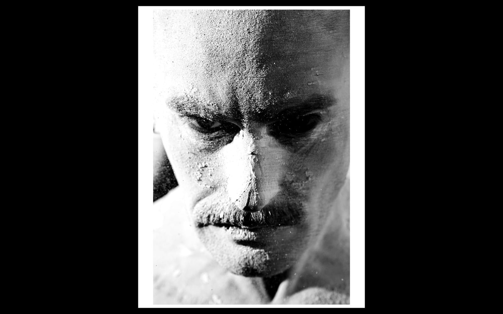 What Lies Hidden — Introspective Art Portrait | Black-and-White Photography for Walls