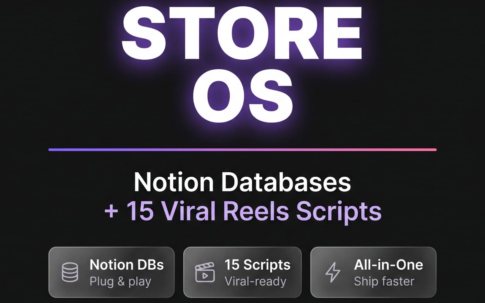 STORE OS: E-Commerce & Creator Operating System