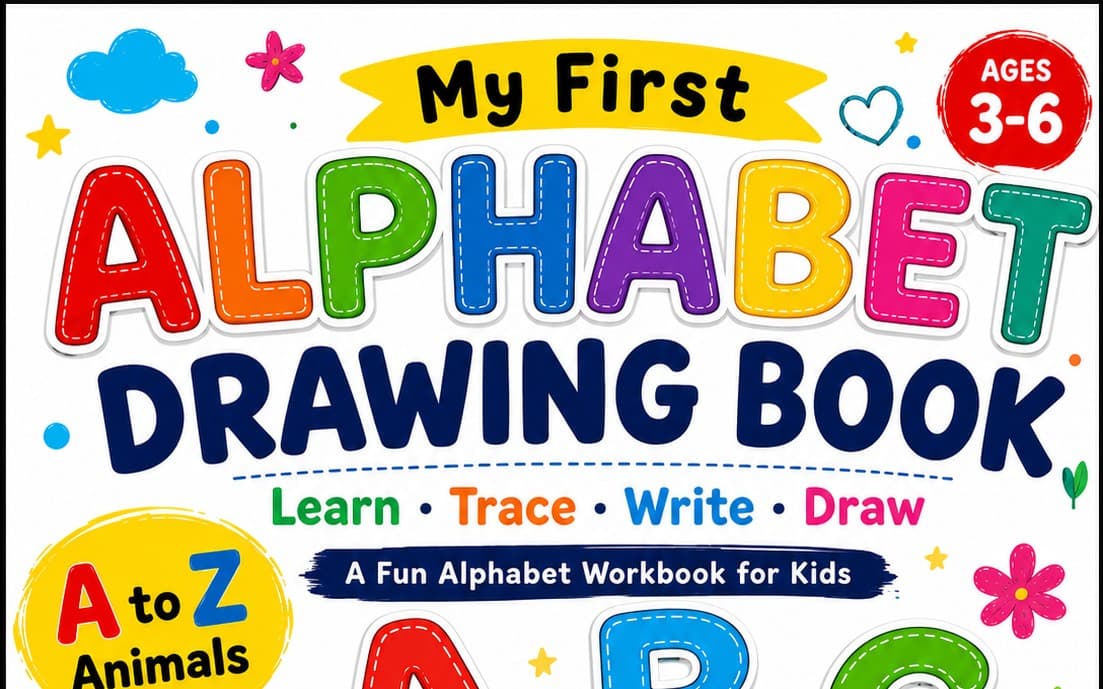 My First Alphabet Drawing Book