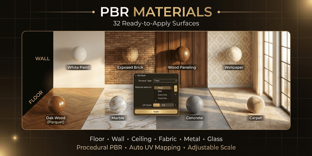 ArchViz Scene Builder