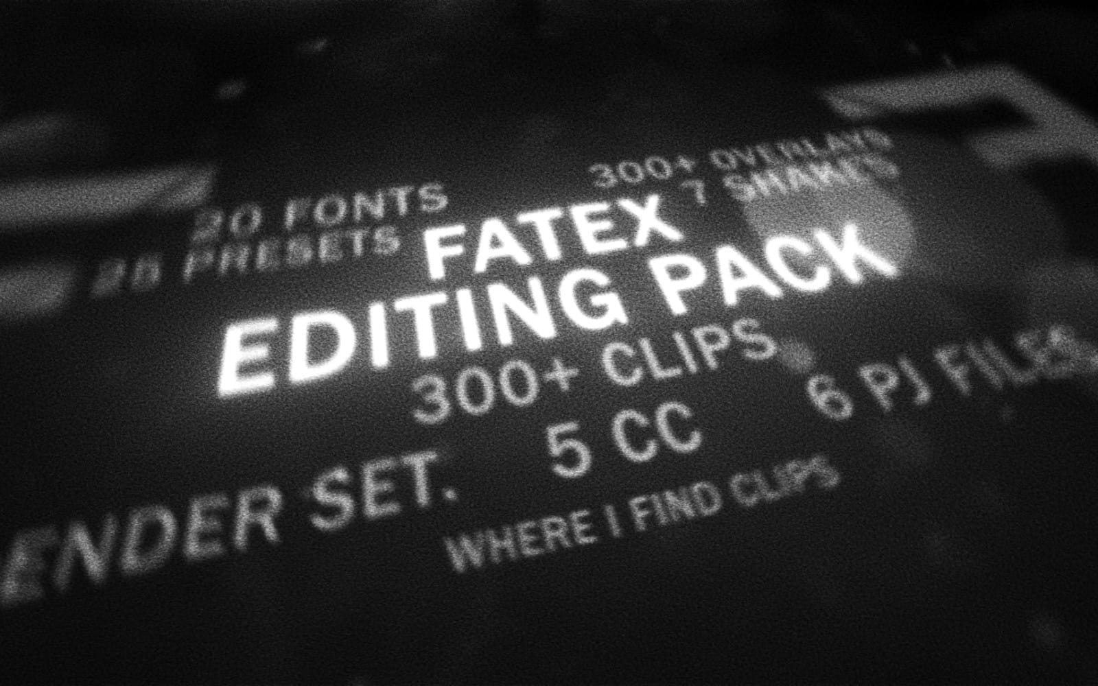 FATEX EDITING PACK