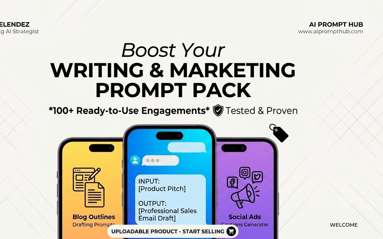 Ultimate AI Prompt Pack for Copywriting & Marketing
