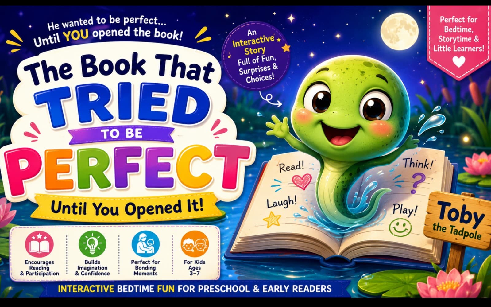 The Book That Tried to Be Perfect Until You Opened It!