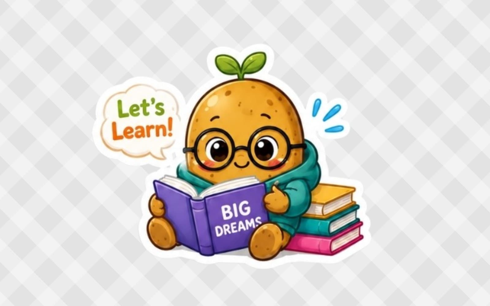 Cozy Buddy – Cute Kawaii Sticker Bundle for Kids