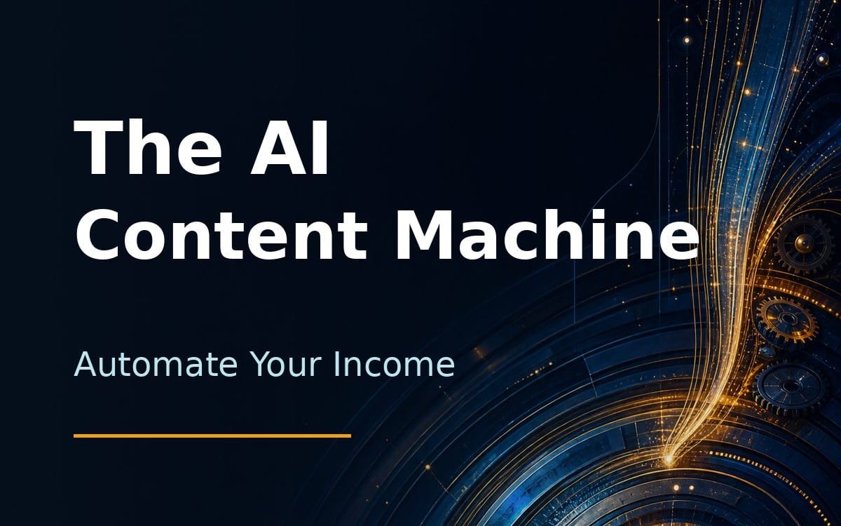 The AI Content Machine: Automate Your Income