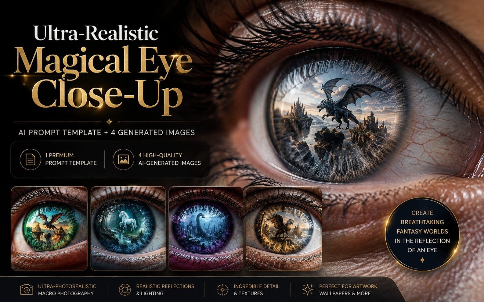 Fantasy Eye Reflection