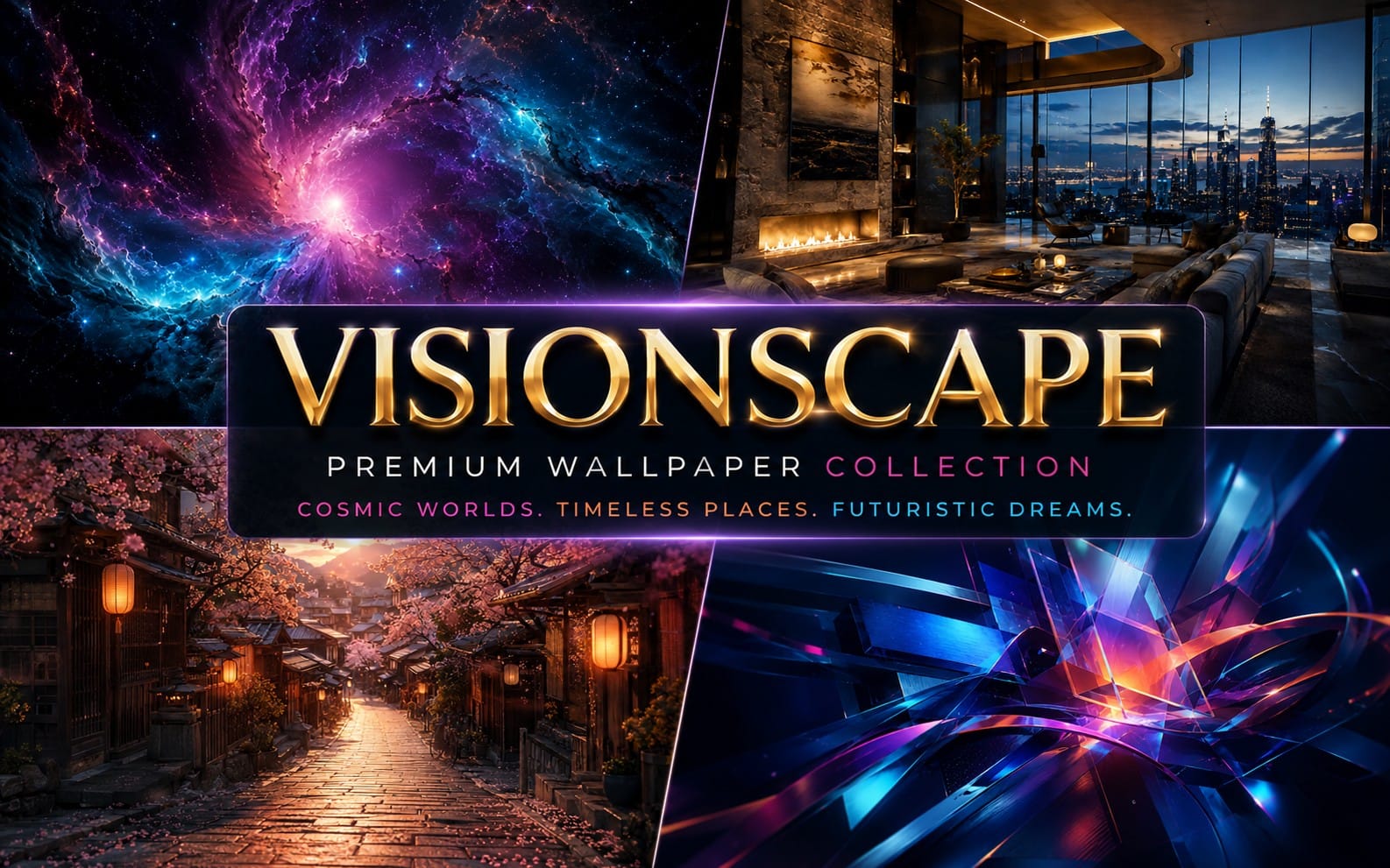 9 Wallpaper pack VISIONSCAPE