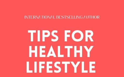 Healthy lifestyle tips Ebook cover