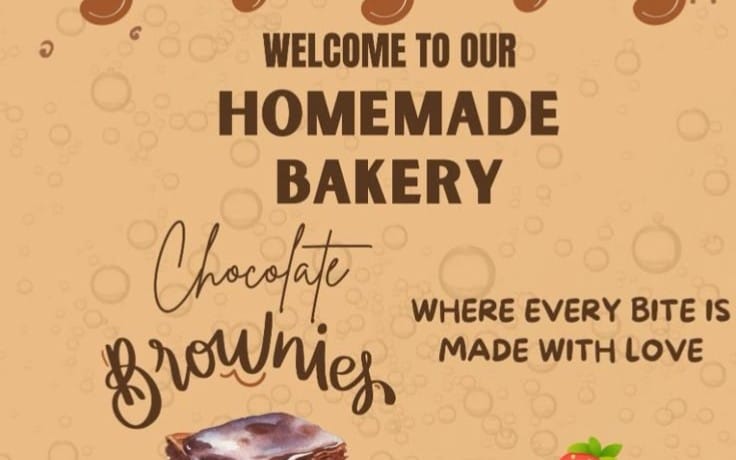 Homemade cookies poster