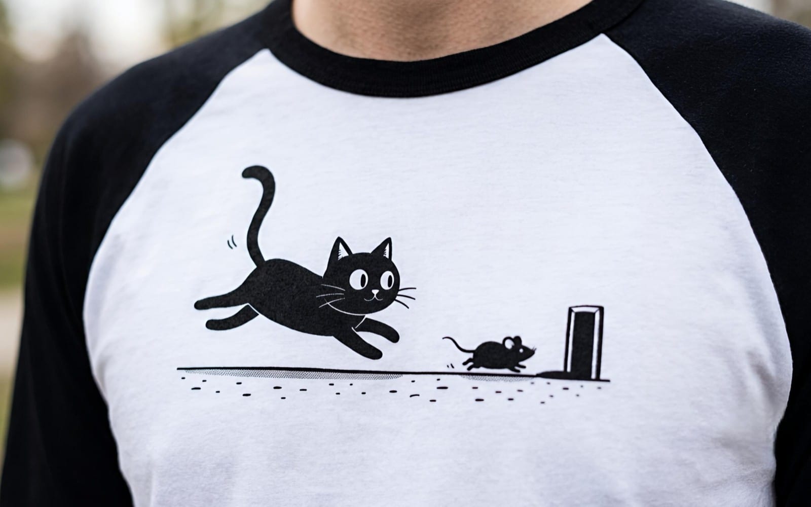 The Great Cat and Mouse Chase digital art