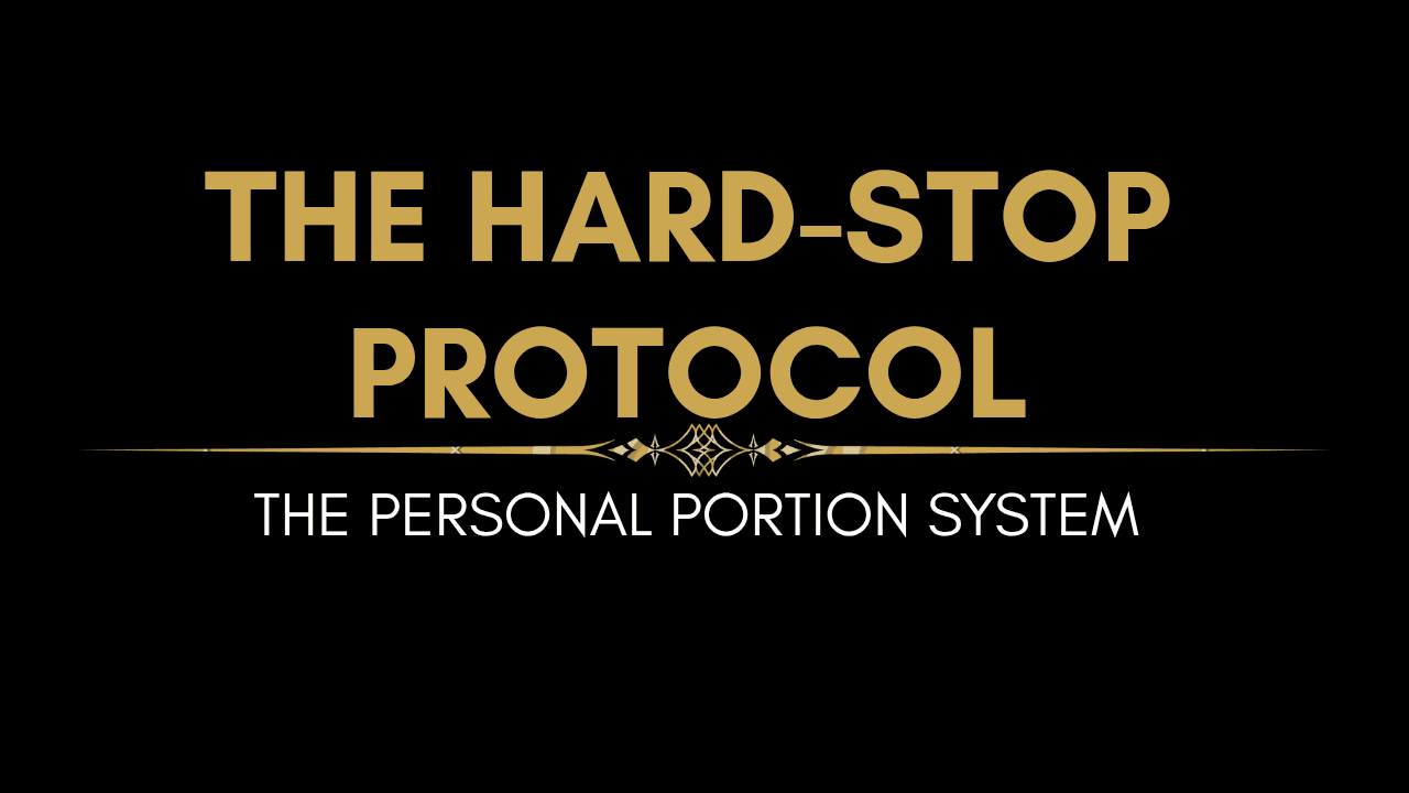 Hard Stop Protocol hub store banner