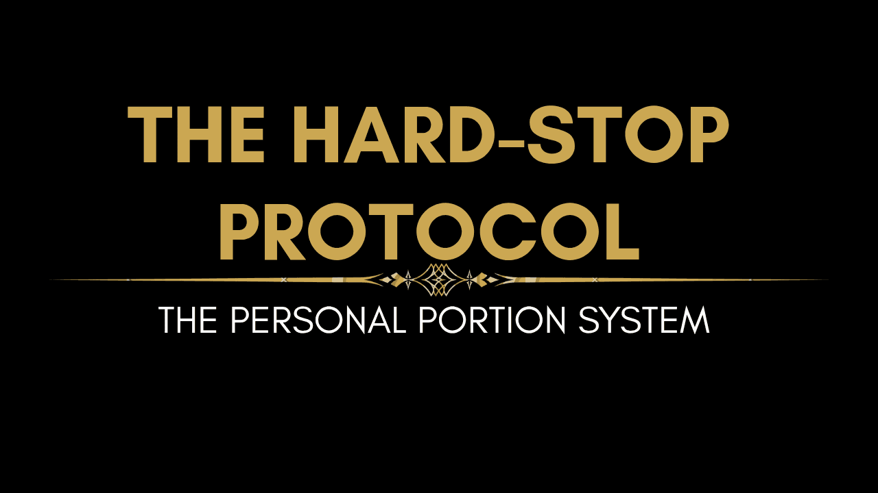 Hard Stop Protocol hub store banner