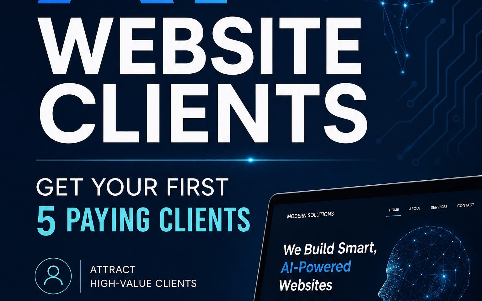 AI Website Clients: Get Your First 5 Paying Clients