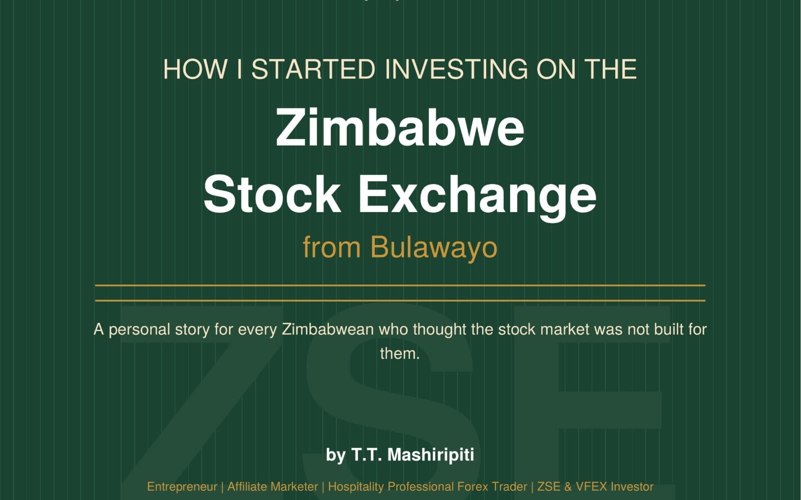 How I Started Investing in Zimbabwe's Stock Market from Bulawayo