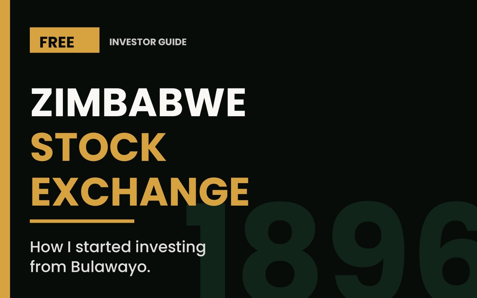 How I Started Investing in Zimbabwe's Stock Market from Bulawayo