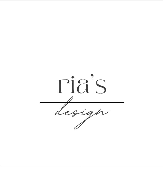 Ria's Design store banner