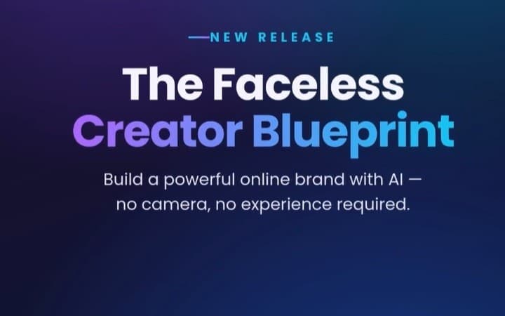 Blue print for faceless social account