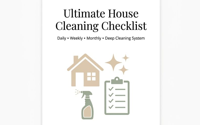 Ultimate House Cleaning Checklist