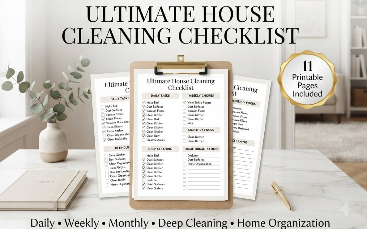 Ultimate House Cleaning Checklist