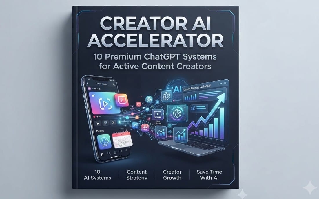 Creator AI Accelerator — 10 Premium ChatGPT Systems for Active Content Creators