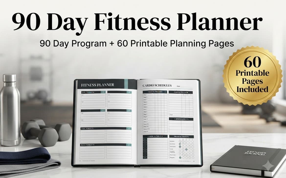 90-Day Fitness&Weight Loss Planner