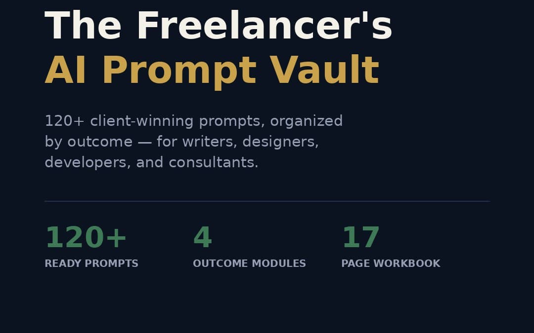 The Freelancer's AI Prompt Vault