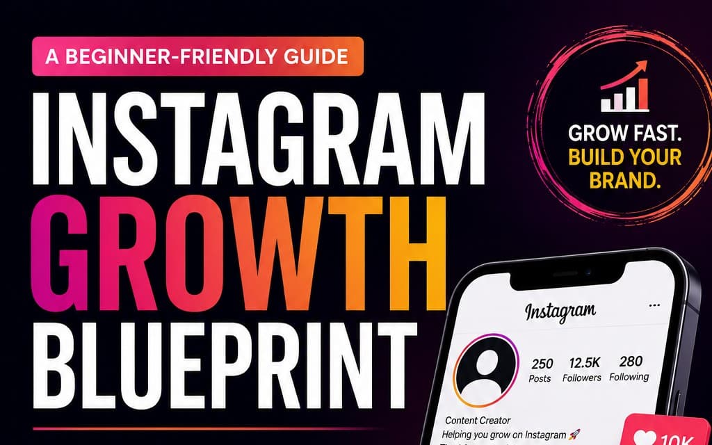 Instagram Growth Blueprint: A Beginner-Friendly Guide to Growing on Instagram in 2026