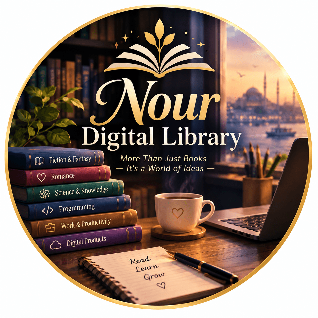 Nour Digital Library Shop-Banner