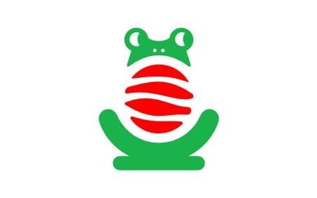 Frog sushi logo