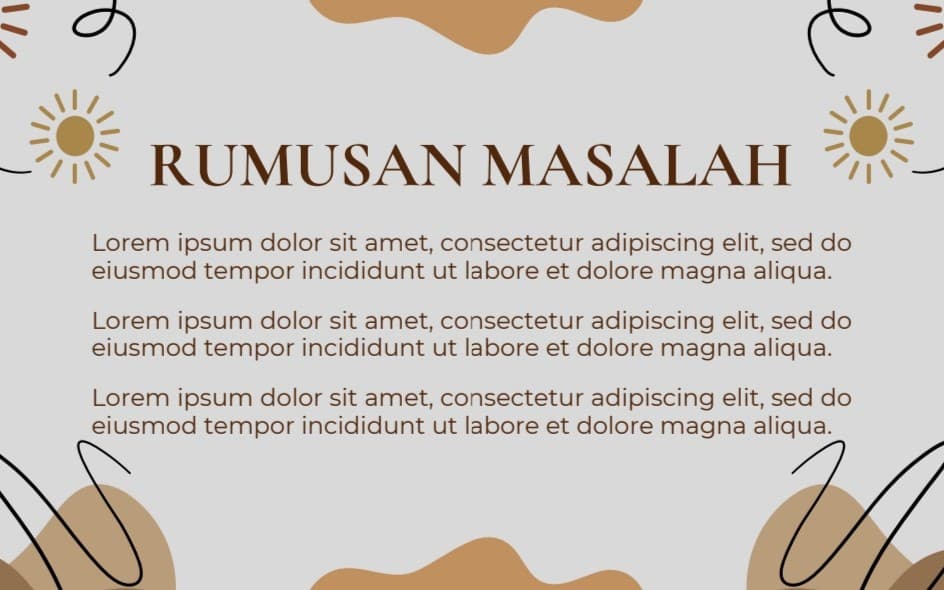 Presentation templat