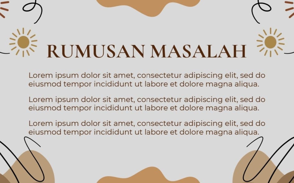 Presentation templat