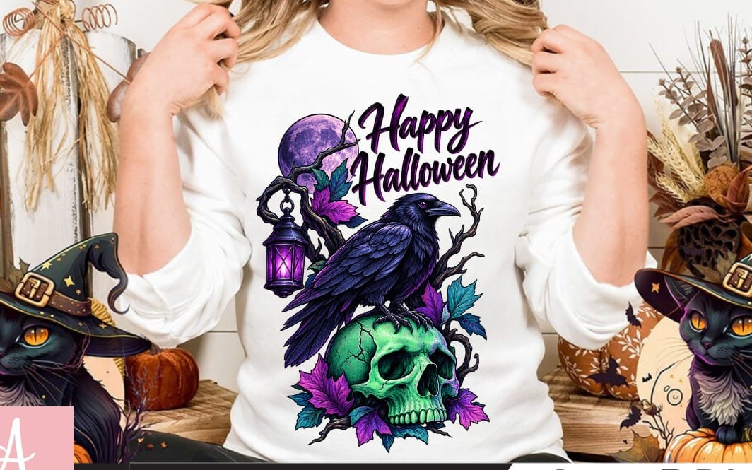 Happy Halloween PNG Design