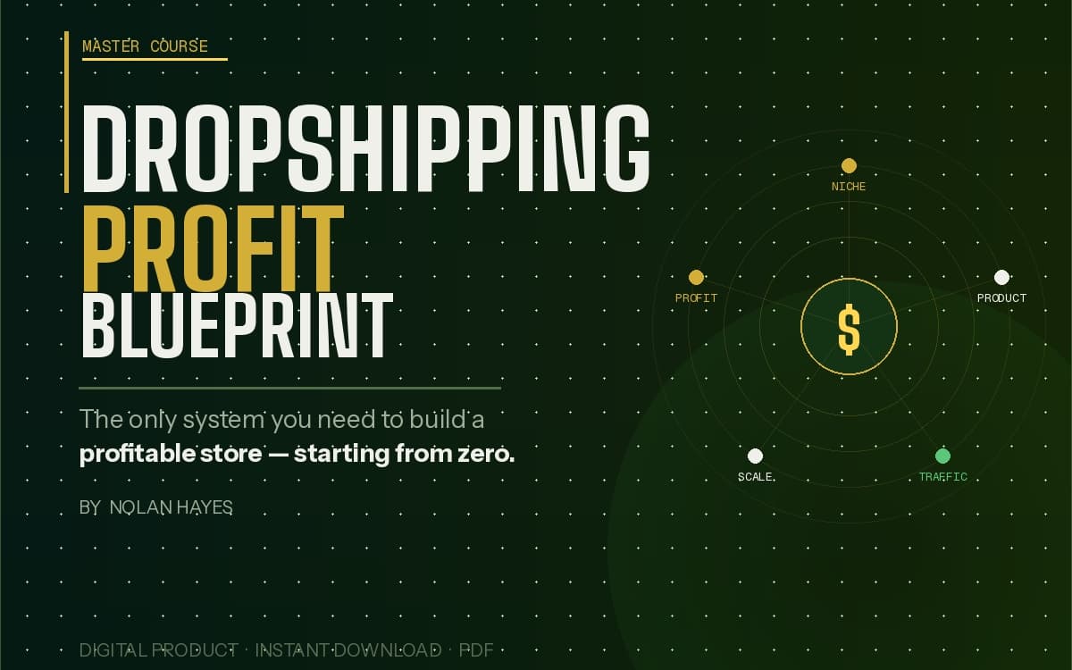 Dropshipping Profit Blueprint – Complete 2026 Master Course