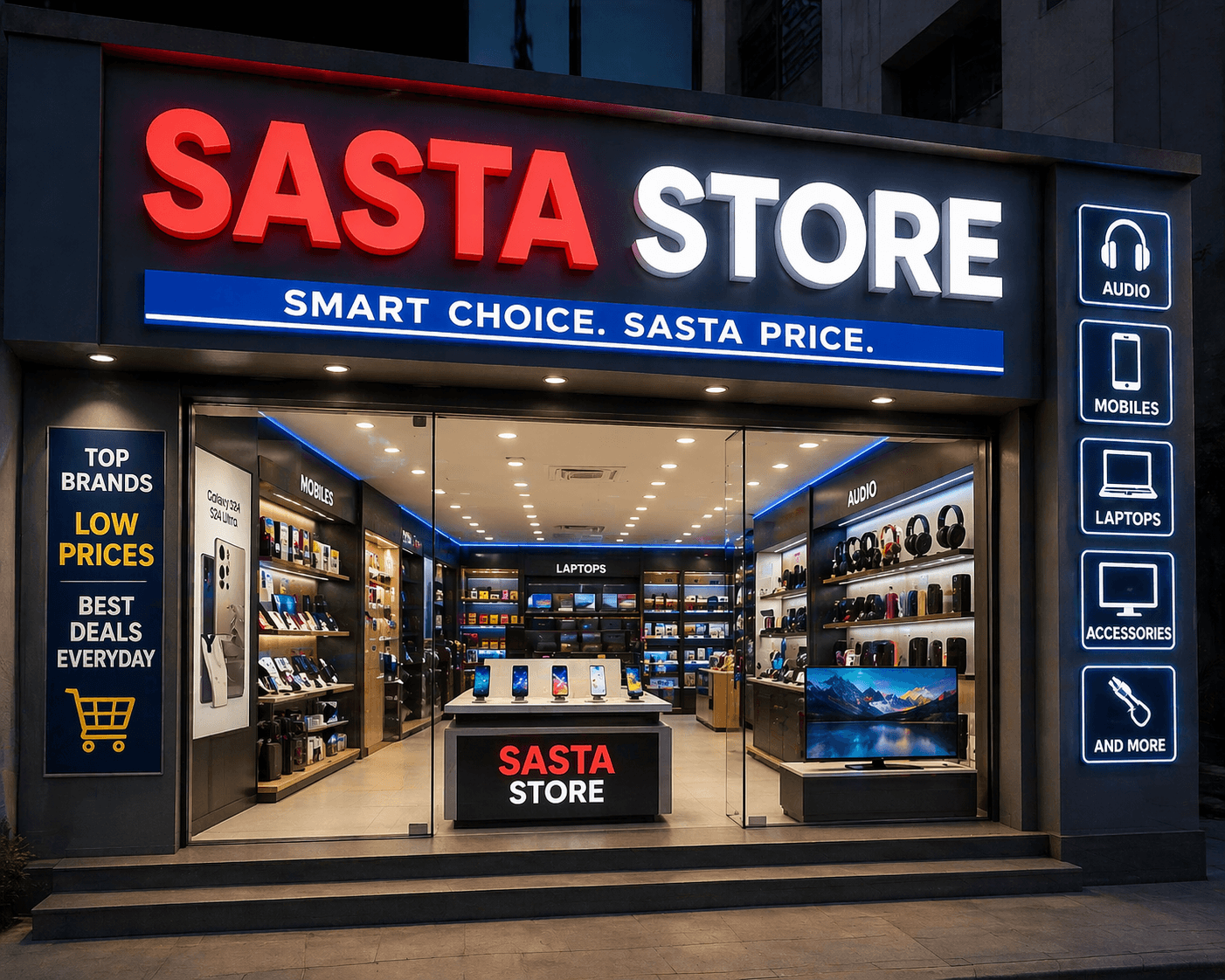 Sasta store store banner