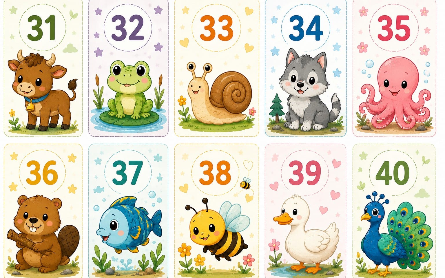 Marking for kindergarten