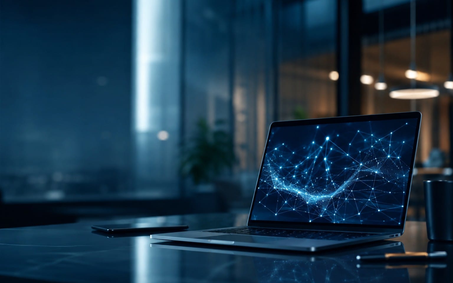 2 Premium AI Business & Technology Backgrounds – 4K