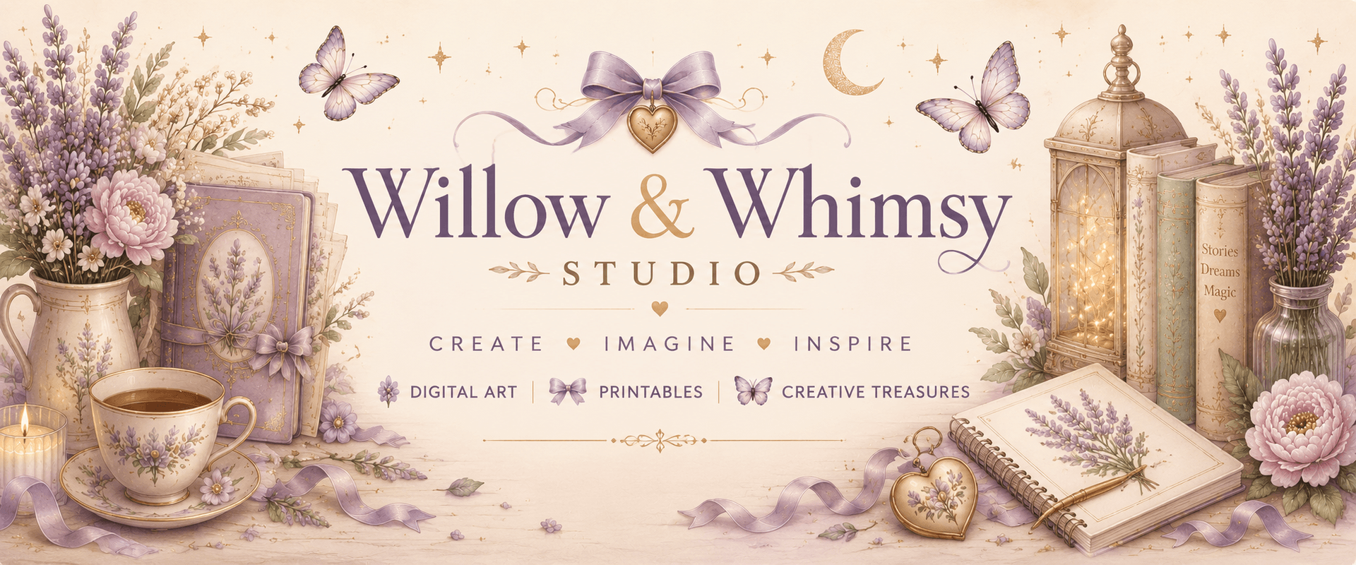Willow & Whimsy store banner