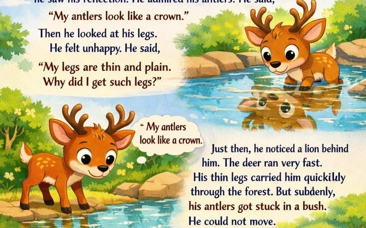 my first animal moral story